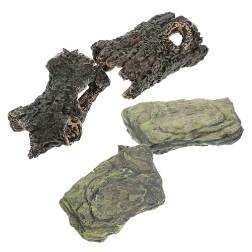ifundom 4pcs Kleiner Rinde Stumpfharz Stein Mikro Landschaftsgestaltung Zufällige Form ifundom 4pcs Kleiner Rinde Stumpfharz Stein Mikro Landschaftsgestaltung Zufällige Form von ifundom
