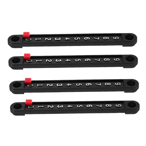 ifundom 4pcs Tragbare Fußball -tischspiel -spielerzähler Für Kinder Für Fußball -Themen Party Dekorationen Interaktive Desktop -fußballspiel Ersatzspieler Accessoires von ifundom