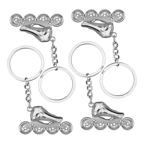 ifundom 4stücke Roller Skate Schlüsselanhänger Kreative Roller Skating Für Rucksäcke Stilvolle Dekoration Und Accessoire Für Eislauf Und Rollschuhliebhaber von ifundom