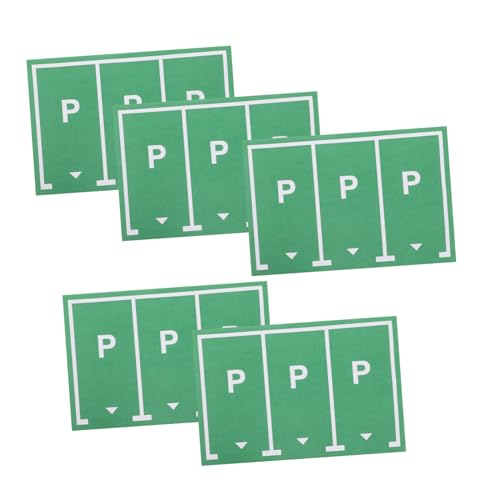 ifundom 5stücke Spielzeug-rennauto Parkplatz Aufkleber Abziehbare Wandtattoos Für Kinderzimmer Strapazierfähige Und Farbechte Transport-Sticker Für Miniatur-szenen Und von ifundom