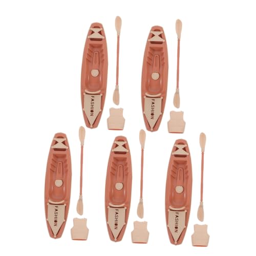 ifundom 5sätze Miniatur-kanu Mit Paddeln Und Schwimmweste Plastik-Boot-Spielzeug Mini-kajak-Set Für Puppenhaus-Dekoration Outdoor-Abenteuer-kinderspielzeug Wassersport-Modell ifundom 5sätze Miniatur-kanu Mit Paddeln Und Schwimmweste Plastik-Boot-Spielzeug Mini-kajak-Set Für Puppenhaus-Dekoration Outdoor-Abenteuer-kinderspielzeug Wassersport-Modell von ifundom