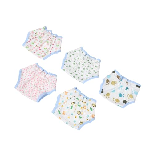 ifundom 5 Stück Babypuppenwindeln Aus Baumwolle Wiederverwendbar Waschbar Puppenunterwäsche Für Rollenspiele Realistisches Puppenhauszubehör Für Rollenspiel Windelwechselkleidung ifundom 5 Stück Babypuppenwindeln Aus Baumwolle Wiederverwendbar Waschbar Puppenunterwäsche Für Rollenspiele Realistisches Puppenhauszubehör Für Rollenspiel Windelwechselkleidung von ifundom