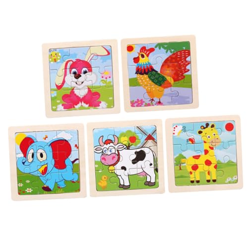 ifundom 5 Stück Frühpädagogisches entwicklung kindliche entwicklung Educational Toys Geburtstags für holzspielzeug Puzzle- aus Holz Bambus ifundom 5 Stück Frühpädagogisches entwicklung kindliche entwicklung Educational Toys Geburtstags für holzspielzeug Puzzle- aus Holz Bambus von ifundom