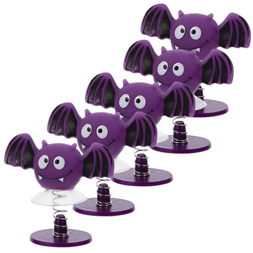 ifundom 5 Stücke Springen Frühling Spielzeug Halloween Thema Cartoon Stil Jungen Und Mädchen Spielzeug Helle Farben Party Favor von ifundom