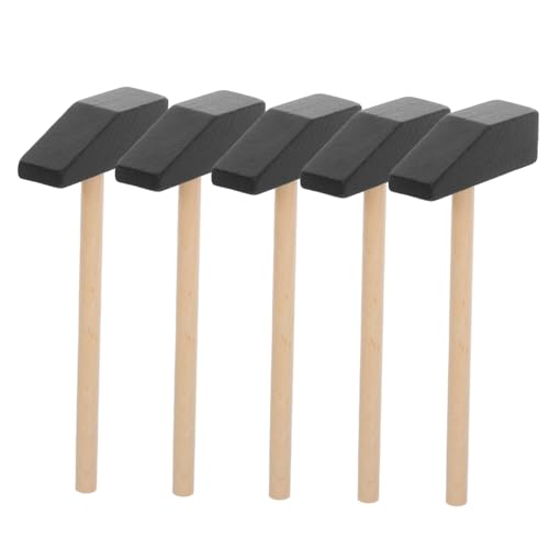 ifundom 5 Stück Mini-holzhammer, Spielzeug Für Kinder, Sicheres Und Kreatives DIY-spielzeughammer Für Kindergeburtstagsparty-zubehör ifundom 5 Stück Mini-holzhammer, Spielzeug Für Kinder, Sicheres Und Kreatives DIY-spielzeughammer Für Kindergeburtstagsparty-zubehör von ifundom