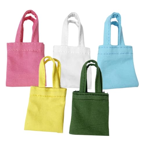 ifundom 5 Stück Puppen-umhängetasche Für Gesteppt Mini-Single-umhängetasche Puppentasche Requisite Mikroszenenverzierungen Puppe Mini Canvas Tasche Basteltaschenmodell Segeltuch ifundom 5 Stück Puppen-umhängetasche Für Gesteppt Mini-Single-umhängetasche Puppentasche Requisite Mikroszenenverzierungen Puppe Mini Canvas Tasche Basteltaschenmodell Segeltuch von ifundom