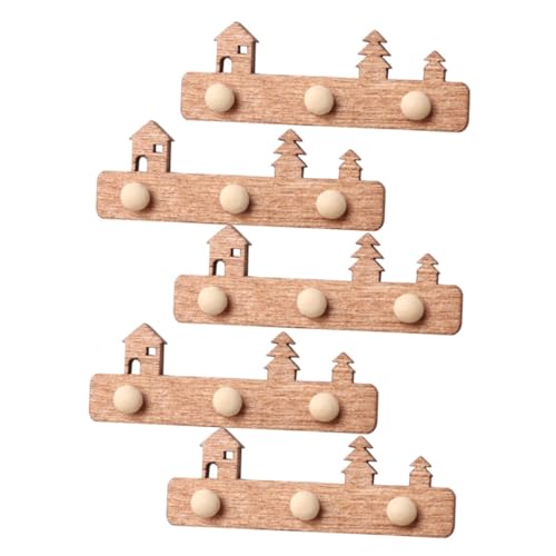 ifundom 5stücke Mini Wandhaken Für Puppenhaus Robuste Haken Zur Aufbewahrung Von Puppenkleidung Praktische Und Stilvolle Wanddekoration Für Miniaturhäuser von ifundom