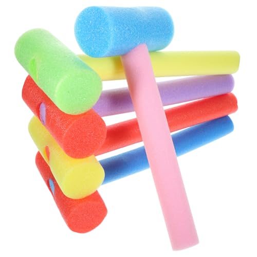 ifundom 5 Stück Schaumstoff-Spielzeughammer Kleine Hämmer Spielzeug Spiel Maulwurf Hammer Kinder Schlagen Einen Maulwurf ifundom 5 Stück Schaumstoff-Spielzeughammer Kleine Hämmer Spielzeug Spiel Maulwurf Hammer Kinder Schlagen Einen Maulwurf von ifundom
