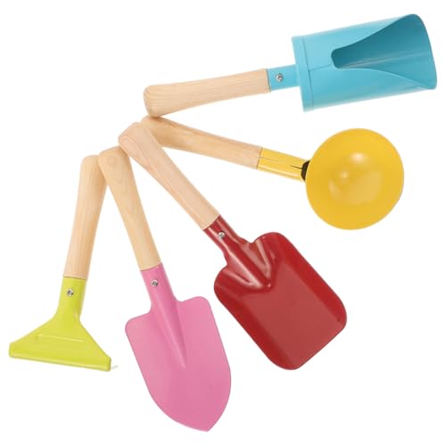 ifundom 5 Stück Teiliges Schaufel Rechen Handgeräte für Kleinkinder Leichtes Gartenspielzeug mit Abgerundeten Kanten für Sandkasten Strand Outdoor-Spiel ifundom 5 Stück Teiliges Schaufel Rechen Handgeräte für Kleinkinder Leichtes Gartenspielzeug mit Abgerundeten Kanten für Sandkasten Strand Outdoor-Spiel von ifundom