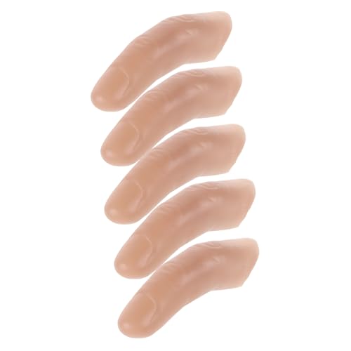 ifundom 5 Stück Teiliges Set Realistischer Extralanger Fake Finger für Magiertricks Theater und Kostüm Authentisches Gefühl Auffälliges Design für Bühnenauftritte und Rollenspiele ifundom 5 Stück Teiliges Set Realistischer Extralanger Fake Finger für Magiertricks Theater und Kostüm Authentisches Gefühl Auffälliges Design für Bühnenauftritte und Rollenspiele von ifundom