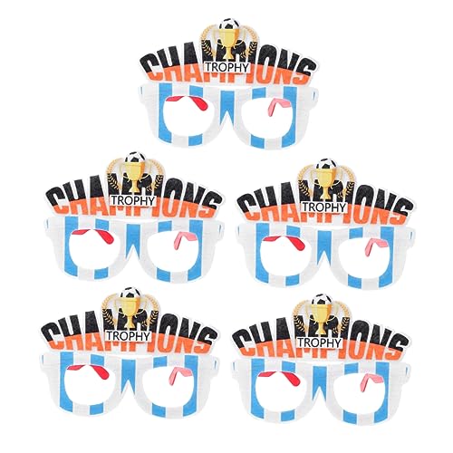 ifundom 5 Stücke Fußball Spiel Brillen Rahmen Für Sport Stil Cartoon Brillen Fußball Award Cup ifundom 5 Stücke Fußball Spiel Brillen Rahmen Für Sport Stil Cartoon Brillen Fußball Award Cup von ifundom