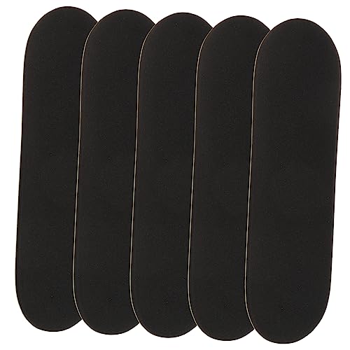 ifundom 5 Stück rutschfeste Matte Finger Skateboard fingerskaterboard fingerskatwboard Klebeband klebrig Fingertapes für Skateboards Schaumstoff-Griffband für Griffbretter Pu Black ifundom 5 Stück rutschfeste Matte Finger Skateboard fingerskaterboard fingerskatwboard Klebeband klebrig Fingertapes für Skateboards Schaumstoff-Griffband für Griffbretter Pu Black von ifundom