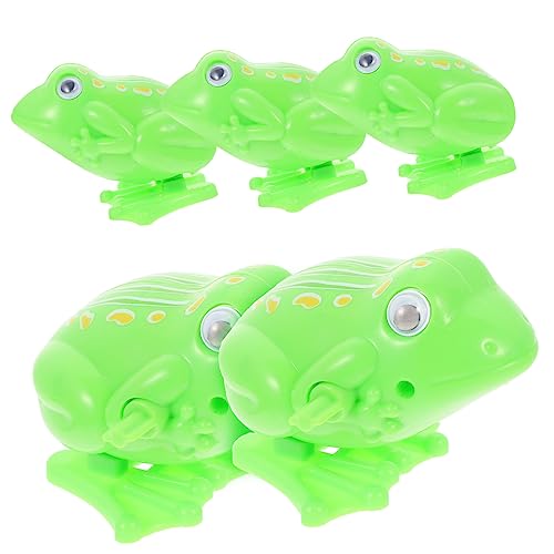 ifundom 5stücke Teiliges Wind-up Cartoon Tier Spielzeug Kreative Springende Frosch Spielzeuge Für Nostalgische Und Dekorative Spielzeuge Für Partys Und von ifundom