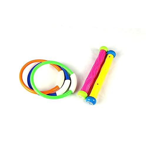 ifundom 5 Stück Tauchstäbe Und Wasserspielzeug Für Kinder – Für Schwimmbäder – Sinkspielzeug Zum Schwimmen Für Kinder – Unterwasserreifen – Sicheres Plastikspielzeug ifundom 5 Stück Tauchstäbe Und Wasserspielzeug Für Kinder – Für Schwimmbäder – Sinkspielzeug Zum Schwimmen Für Kinder – Unterwasserreifen – Sicheres Plastikspielzeug von ifundom