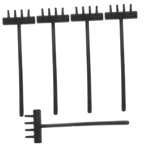 ifundom 5 Teiliges Set Langlebige Sandtischrechen Miniatur Gartenwerkzeuge Für Sandtray Dekoration Und Zen Garten Zubehör ifundom 5 Teiliges Set Langlebige Sandtischrechen Miniatur Gartenwerkzeuge Für Sandtray Dekoration Und Zen Garten Zubehör von ifundom
