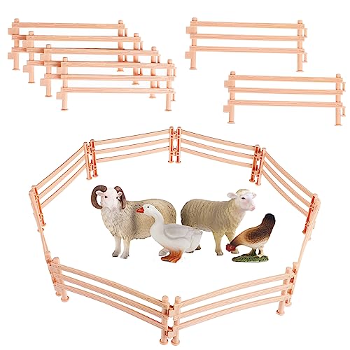ifundom 50 STK. der Zaun bauernhofspielzeug Farm zäune Tierfigurenzaun Spielzeuglandschaft Spielzeugpferde Zaunaufsätze Zaunmodelle Scheunenzaunmodell Spielzeugzaun PVC ifundom 50 STK. der Zaun bauernhofspielzeug Farm zäune Tierfigurenzaun Spielzeuglandschaft Spielzeugpferde Zaunaufsätze Zaunmodelle Scheunenzaunmodell Spielzeugzaun PVC von ifundom