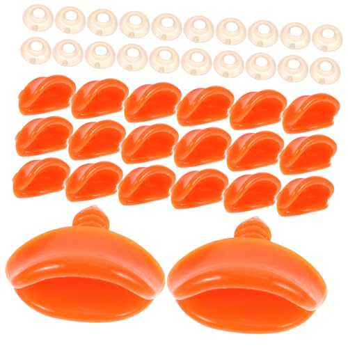 ifundom 50 Stück DIY Entenschnabel Mund Zubehör mit Dichtung Ersatz für Entenspielzeug Bastelmaterial für Mädchen Handgemachte Puppen und Dekoration ifundom 50 Stück DIY Entenschnabel Mund Zubehör mit Dichtung Ersatz für Entenspielzeug Bastelmaterial für Mädchen Handgemachte Puppen und Dekoration von ifundom