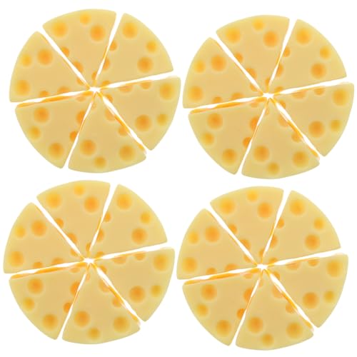 ifundom 50 Stück DIY Handwerk Simulierte Käse Modell Dekore Käse Form Charms Mini Dessert Dekorationen ifundom 50 Stück DIY Handwerk Simulierte Käse Modell Dekore Käse Form Charms Mini Dessert Dekorationen von ifundom