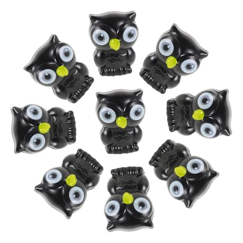 ifundom 50 Stück Halloween Gruselige Geisterkatze Figur Desktop-eulenmodell Eulen- Kleines Eulenmodell Miniatur Mini-Harz-eulen Mini-eulen Aus Harz Mini Eule Eulenstatue Plastik Black ifundom 50 Stück Halloween Gruselige Geisterkatze Figur Desktop-eulenmodell Eulen- Kleines Eulenmodell Miniatur Mini-Harz-eulen Mini-eulen Aus Harz Mini Eule Eulenstatue Plastik Black von ifundom