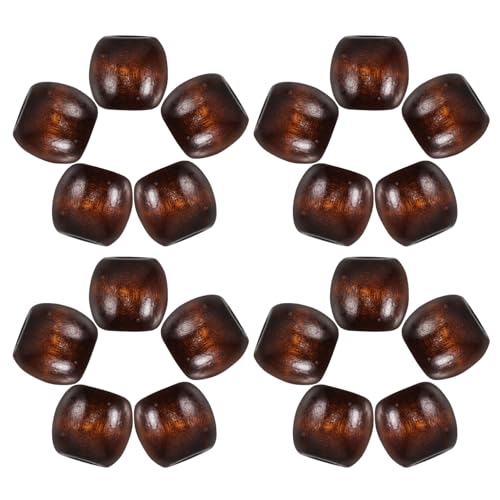 ifundom Abacus-abstandshalterperlen – Schmuckperlen Aus Naturholz 50 Stück Lose Rondellperlen Aus Holz Für Armbänder ifundom Abacus-abstandshalterperlen – Schmuckperlen Aus Naturholz 50 Stück Lose Rondellperlen Aus Holz Für Armbänder von ifundom