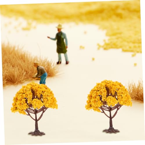 ifundom 50 Stück Modellbaum basen aus Kunststoff Miniatur Baumständer für DIY Landschaftsbau Realistische Architektur Modell Bäume Füße Flexibel Kompatibel für Modellbau und Diorama von ifundom