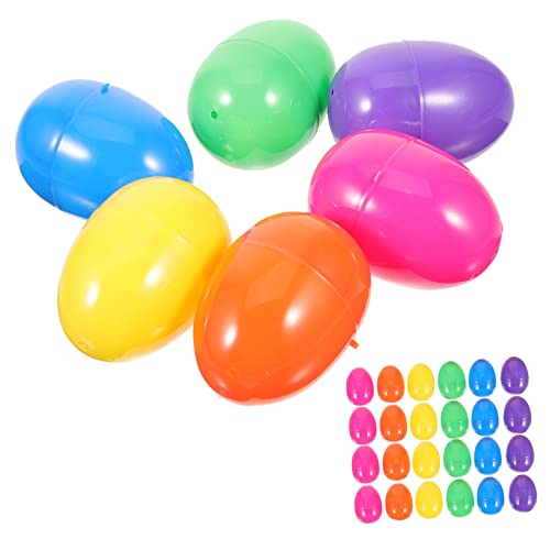 ifundom 50 Stück Osterei easter egg decoration Eier befüllbar Eierkartons befüllbares Ei Eierhalter Eier Eierkorb osterparty versorgung Buntes Osterei befüllbar Plastik ifundom 50 Stück Osterei easter egg decoration Eier befüllbar Eierkartons befüllbares Ei Eierhalter Eier Eierkorb osterparty versorgung Buntes Osterei befüllbar Plastik von ifundom