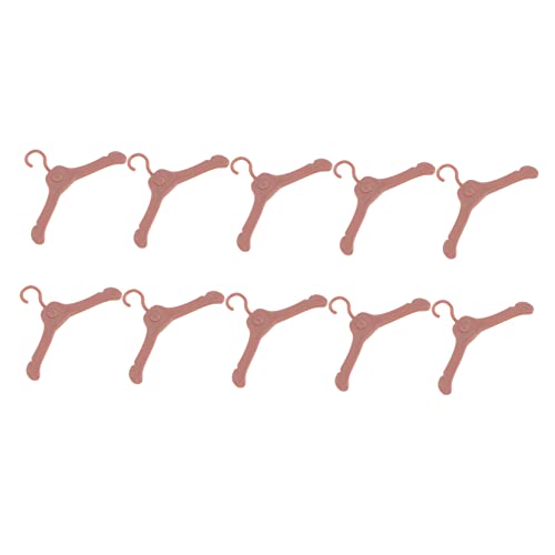 ifundom 50 Stücke Puppe Kleiderbügel Miniatur Puppe Kleiderbügel Kunststoff Puppe Outfit Rack ifundom 50 Stücke Puppe Kleiderbügel Miniatur Puppe Kleiderbügel Kunststoff Puppe Outfit Rack von ifundom