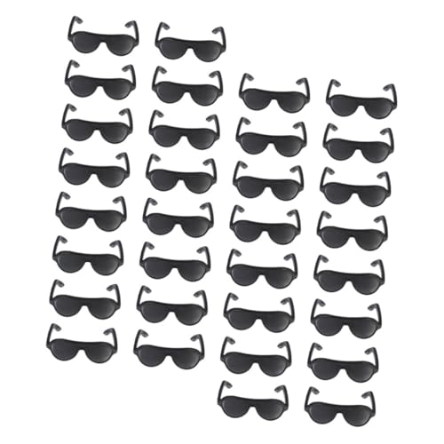 ifundom 50 Stück Puppenbrille Puppe Brillenzubehör Für Puppen DIY Dekoration Zubehör Puppenzubehörbrille Puppen Zubehör Für Puppenkostüme Plastik Black ifundom 50 Stück Puppenbrille Puppe Brillenzubehör Für Puppen DIY Dekoration Zubehör Puppenzubehörbrille Puppen Zubehör Für Puppenkostüme Plastik Black von ifundom
