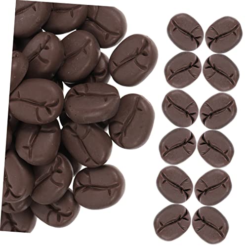 ifundom 50 Stück Simulierte Kaffeebohnen Schokoladenformen Mini künstlich für kinderspielzeug Bäckerei Fotorequisite Präsentieren Sie das Kaffeebohnenmodell Harz Coffee ifundom 50 Stück Simulierte Kaffeebohnen Schokoladenformen Mini künstlich für kinderspielzeug Bäckerei Fotorequisite Präsentieren Sie das Kaffeebohnenmodell Harz Coffee von ifundom