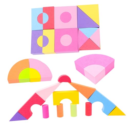 ifundom 50 Stück Softblock Kleinkindspielzeug Form Und Farberkennungsblöcke Lernspielzeugblöcke Für Kleinkinder Schaumstoffbausteine Montessori Weiche Bausteine ifundom 50 Stück Softblock Kleinkindspielzeug Form Und Farberkennungsblöcke Lernspielzeugblöcke Für Kleinkinder Schaumstoffbausteine Montessori Weiche Bausteine von ifundom