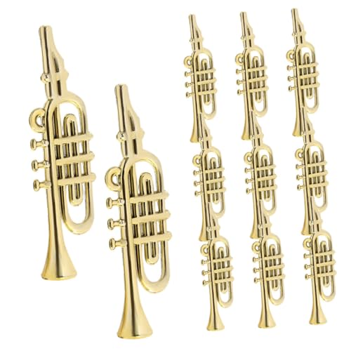 ifundom 50 Teiliges Miniatur Musikinstrumenten Set – Mini Trompete Goldfarben Winziges Saxophon Trompeten Ornament Für Puppenhaus Feiertagsparty Heimdekoration Und Bastelprojekte ifundom 50 Teiliges Miniatur Musikinstrumenten Set – Mini Trompete Goldfarben Winziges Saxophon Trompeten Ornament Für Puppenhaus Feiertagsparty Heimdekoration Und Bastelprojekte von ifundom
