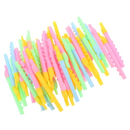 ifundom 50pcs Kinder Musik Spielzeug 6-Loch Anfänger Klarinette Plastikwindinstrumente Kleinkind Rekorder Musikinstrument Plastikklarinette ifundom 50pcs Kinder Musik Spielzeug 6-Loch Anfänger Klarinette Plastikwindinstrumente Kleinkind Rekorder Musikinstrument Plastikklarinette von ifundom