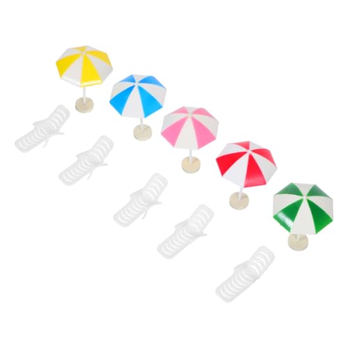 ifundom 5Sätze Teiliges Puppenhaus Zubehör mit Mini Regenschirm und Stühlen für Kreative Szenen und Fotografie Enthusiasten ifundom 5Sätze Teiliges Puppenhaus Zubehör mit Mini Regenschirm und Stühlen für Kreative Szenen und Fotografie Enthusiasten von ifundom