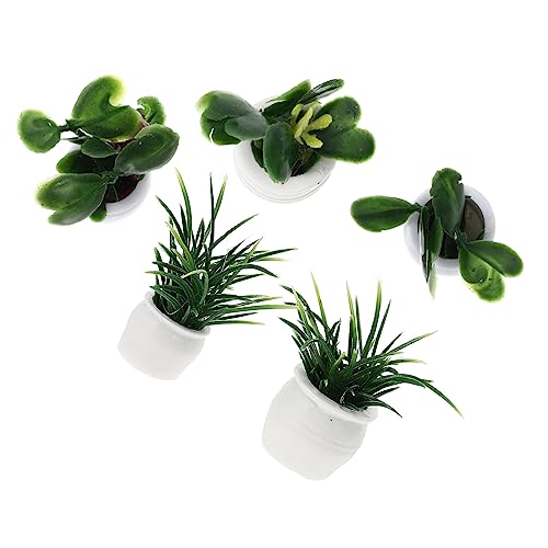 ifundom Exquisite 5er-Packung Mini-Bonsai-Pflanzen Topfpflanzen-Ornamente Für Puppenhaus-Dekorationen ifundom Exquisite 5er-Packung Mini-Bonsai-Pflanzen Topfpflanzen-Ornamente Für Puppenhaus-Dekorationen von ifundom
