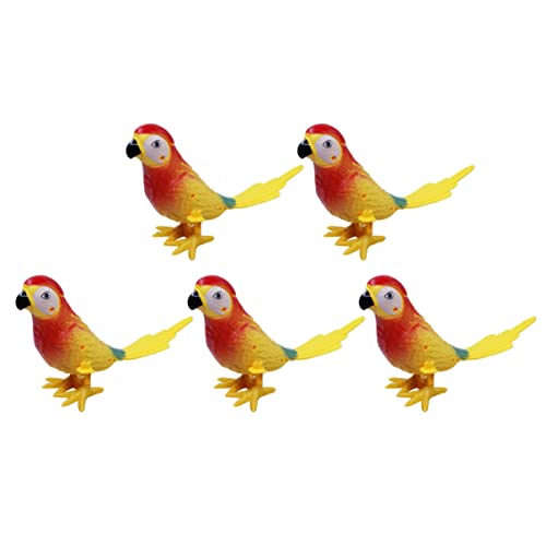 ifundom 5St Uhrwerk Papagei für kinderspielzeug Cartoon hühner Parrot aufziehbares Aufziehtier Retro- zum Aufziehen Abs ifundom 5St Uhrwerk Papagei für kinderspielzeug Cartoon hühner Parrot aufziehbares Aufziehtier Retro- zum Aufziehen Abs von ifundom