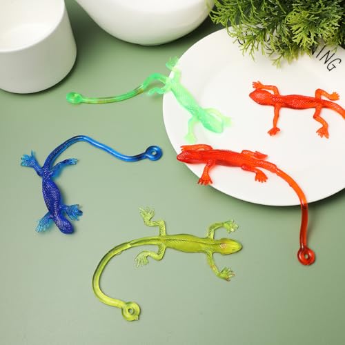 ifundom 5Stücke Klebrige Eidechsen Spielzeuge Dehnbares und Squishy für Lustige Mitgebsel für Partys Langlebiges Reptilien Bunte Farben ifundom 5Stücke Klebrige Eidechsen Spielzeuge Dehnbares und Squishy für Lustige Mitgebsel für Partys Langlebiges Reptilien Bunte Farben von ifundom