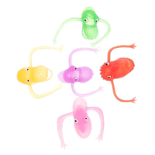 ifundom Niedliches Monster-puppenset 5-teilig Dinosaurier-fingerpuppen Puets für Jungen und Mädchen Handpuppenspielzeug für Preise Im Klassenzimmer und Zur Entspannung von ifundom
