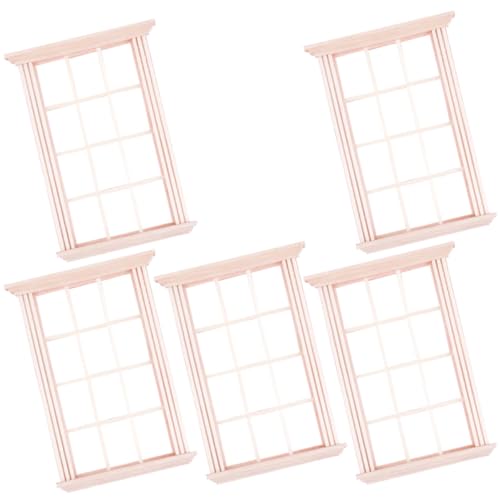 ifundom 5st Modell Fensterrahmen Mini-Dekoration Miniaturtüren Und -Fenster Zubehör Miniaturfenster Unfertige Möbel Liefert Sachen Ornamente Deko-Requisite Fensterrahmen Basteln Holz ifundom 5st Modell Fensterrahmen Mini-Dekoration Miniaturtüren Und -Fenster Zubehör Miniaturfenster Unfertige Möbel Liefert Sachen Ornamente Deko-Requisite Fensterrahmen Basteln Holz von ifundom