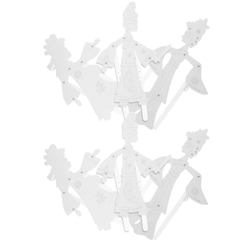 ifundom Basteln Für Jungen Und Mädchen Schattenpuppenspiel-Materialien-Set Handgefertigtes Spielzeugpapier Zufälliger Stil ifundom Basteln Für Jungen Und Mädchen Schattenpuppenspiel-Materialien-Set Handgefertigtes Spielzeugpapier Zufälliger Stil von ifundom