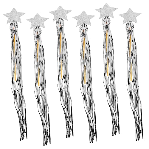ifundom 6 STK Weihnachtsbaum-Stirnband Requisiten für Fotoautomaten Zauberstäbe Hochzeit Party Halloween Kleidung Halloween Costumes Sternstabstab Feenhafter Zauberstab Regen Silver ifundom 6 STK Weihnachtsbaum-Stirnband Requisiten für Fotoautomaten Zauberstäbe Hochzeit Party Halloween Kleidung Halloween Costumes Sternstabstab Feenhafter Zauberstab Regen Silver von ifundom