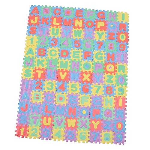 ifundom 6 Sätze Bödenmattenbaublockspielzeug ineinandergreifende Fußmatten -Bodenmatte ABC-Matten für den Boden schäumende Spielmatte babymatte für den Boden Eva ifundom 6 Sätze Bödenmattenbaublockspielzeug ineinandergreifende Fußmatten -Bodenmatte ABC-Matten für den Boden schäumende Spielmatte babymatte für den Boden Eva von ifundom