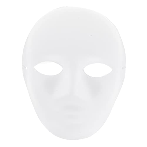 ifundom 6 Stück DIY männliche Gesichtsmaske halloween masken halloweenmaske faschingsmaske white mask leuchtende Maske weiß voll Cosplay-DIY-Masken DIY-Masken aus Papierzellstoff ifundom 6 Stück DIY männliche Gesichtsmaske halloween masken halloweenmaske faschingsmaske white mask leuchtende Maske weiß voll Cosplay-DIY-Masken DIY-Masken aus Papierzellstoff von ifundom