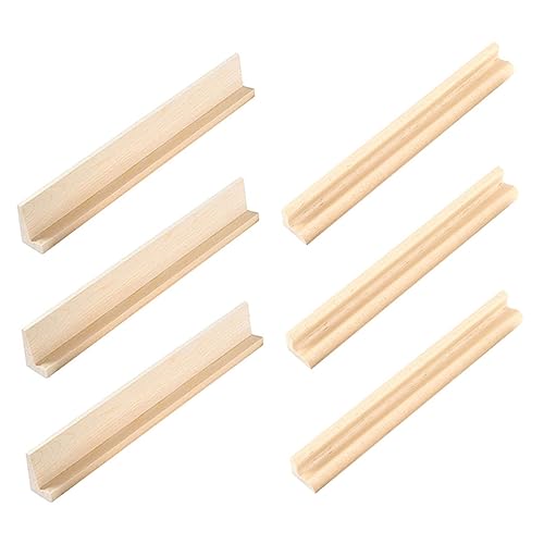 ifundom 6 Stück Domino-Stand briefhalter kartenständer Domino Fliesenaufsteller spielkartenhalter Gestell Mahjong-Fliesen Deck Spielkarten Stehen dominoständer selber Machen Holz Beige ifundom 6 Stück Domino-Stand briefhalter kartenständer Domino Fliesenaufsteller spielkartenhalter Gestell Mahjong-Fliesen Deck Spielkarten Stehen dominoständer selber Machen Holz Beige von ifundom