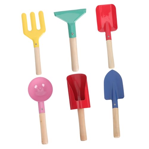 ifundom 6 Stück Gartengeräte strandspielzeug gartenwerkzeug Strand-Sandspielzeug Strand-Schaufeln Spielzeuge leichtes Schaufelspielzeug Sandspielzeug aus Metall Strandsand hölzern ifundom 6 Stück Gartengeräte strandspielzeug gartenwerkzeug Strand-Sandspielzeug Strand-Schaufeln Spielzeuge leichtes Schaufelspielzeug Sandspielzeug aus Metall Strandsand hölzern von ifundom