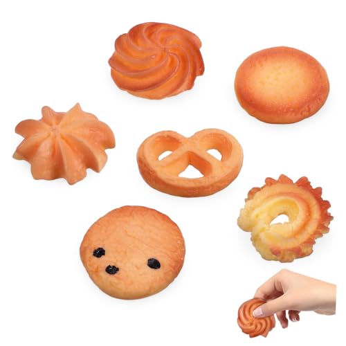 ifundom 6 Stück Realistische Gefälschte Cookies Künstliche Kekse Für Display Keine Cookie Cutter Formen Home Ornament ifundom 6 Stück Realistische Gefälschte Cookies Künstliche Kekse Für Display Keine Cookie Cutter Formen Home Ornament von ifundom