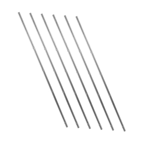 ifundom 6 Stück Kicker Zubehör Tischfußballstange, Tischfußball-ersatzstangen Kickertisch Stange Ersatzstangen Für Tischfußball Teile Für Mini-kickertische Tischfußballstangen Silber ifundom 6 Stück Kicker Zubehör Tischfußballstange, Tischfußball-ersatzstangen Kickertisch Stange Ersatzstangen Für Tischfußball Teile Für Mini-kickertische Tischfußballstangen Silber von ifundom