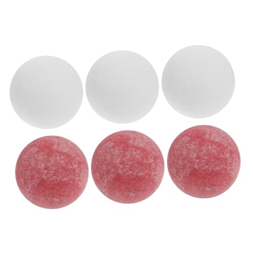 ifundom 6stücke Tischfußball Bälle Matte Mini Kickerbälle Ersatzbälle Für Tischfußballspiel Für Tischfußball-enthusiasten Verbessertes Spielerlebnis Mit Angenehmem Griff ifundom 6stücke Tischfußball Bälle Matte Mini Kickerbälle Ersatzbälle Für Tischfußballspiel Für Tischfußball-enthusiasten Verbessertes Spielerlebnis Mit Angenehmem Griff von ifundom