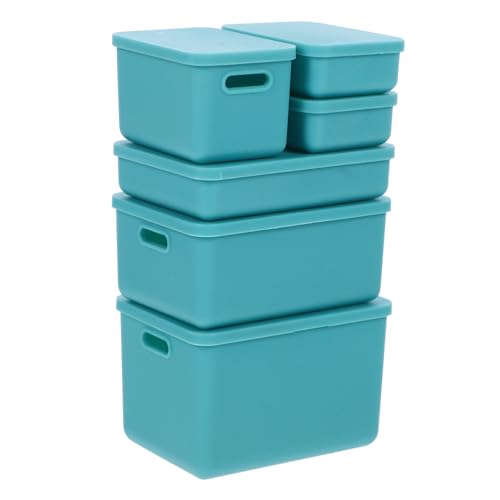 ifundom 6 Stück Mini -Aufbewahrungsbox mit Deckel puppenhaus behälter Mini- -Dekore Kleiner Perlenhalter Plastik Green ifundom 6 Stück Mini -Aufbewahrungsbox mit Deckel puppenhaus behälter Mini- -Dekore Kleiner Perlenhalter Plastik Green von ifundom