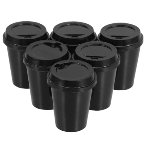 ifundom 6 Stück Mini Kaffeetassen Aus Kunststoff Miniatur Getränkezubehör Für Puppenhäuser Puppenküche Rollenspiel Party Dekoration ifundom 6 Stück Mini Kaffeetassen Aus Kunststoff Miniatur Getränkezubehör Für Puppenhäuser Puppenküche Rollenspiel Party Dekoration von ifundom