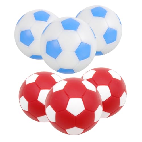 ifundom 6 Stück Mini Tischfußball Bälle Ersatzbälle für Tischkicker Tischsoccer mit Robustem Abriebfestem Material rutschfeste Oberfläche für Bessere Kontrolle Geeignet für Standard ifundom 6 Stück Mini Tischfußball Bälle Ersatzbälle für Tischkicker Tischsoccer mit Robustem Abriebfestem Material rutschfeste Oberfläche für Bessere Kontrolle Geeignet für Standard von ifundom
